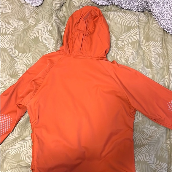Woman’s Orange Light Weight Jacket - Picture 3 of 3